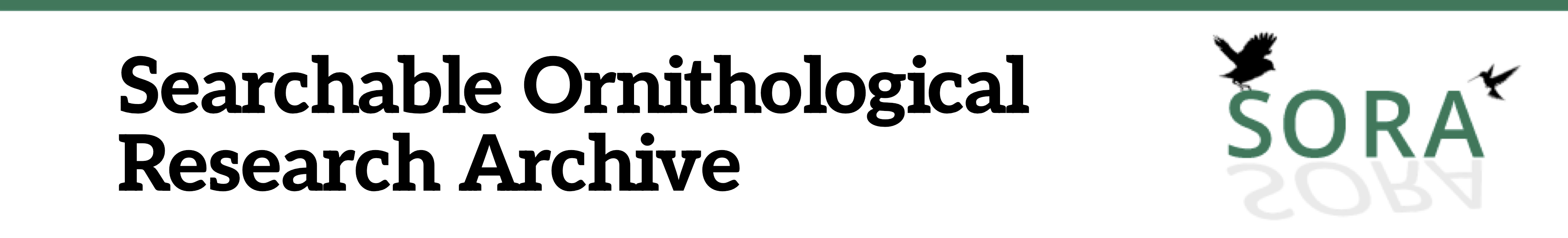 Searchable Ornithological Research Archive