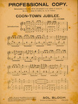 Coon-town Jubilee by Leo Friedman