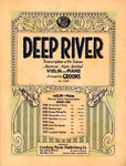Deep river : transcription of the famous American Negro spiritual for violin and piano by Calvin Grooms