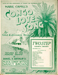 Marie Cahill's Congo Love Song, B by John Rosamond Johnson, Robert Allen Cole, and James Weldon Johnson