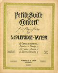 Petite Suite de Concert by S. Coleridge-Taylor