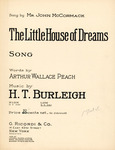 The Little House of Dreams by H. T. Burleigh and Arthur Wallace Peach