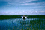 Glenn Chandler Airboat Lake Okeechobee Florida Oct 1957