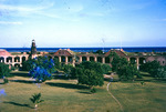 General View Of Parade Ground From Terreplein Looking South Fort Jefferson Dry Tortugas Oct 1956