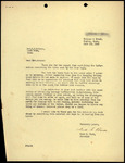 Letter, Fred G. Bard to Rev. L. R. Robson, June 19, 1948