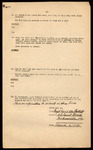 Questionnaire, Roseate Spoonbill Nesting, Cecil M. Gabbett, March 4, 1939