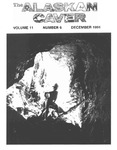 Alaskan Caver, Volume 11, No. 6, December 1991 by Curvin Metzler