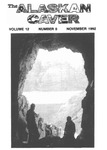 Alaskan Caver, Volume 12, No. 5, November 1992 by Curvin Metzler