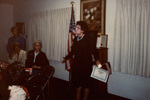 Woman Speaking To Room At The Altrusa Event Honoring New Citizens, February 27, 1980