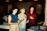 Women Looking At Jewelry At The Spaghetti Dinner Event