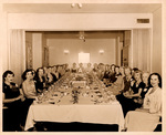 Altrusa Club of Tampa, Florida Members Sitting Around a Table, December 1953