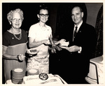 Altrusa Members Serving Cake