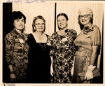 Four Women Posing For a Photograph, 1962