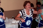 Woman Wearing Apron