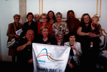 Group of People Holding a Altrusa Club of Tampa Bay Banner.