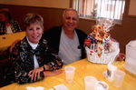 A Woman And a Man With a Gift Basket