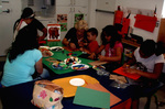 Students Making Crafts