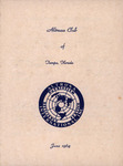 Program, Altrusa Club of Tampa, Installation of Officers, June 24, 1964 by Altrusa Club of Tampa, Florida