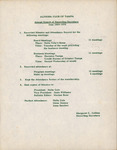 Meeting Minutes, Altrusa Club of Tampa, Florida, January-June, 1970