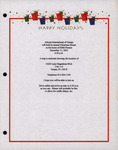 Christmas Dinner Flyer, Altrusa International of Tampa, Florida, December 11, 2001 by Altrusa Club of Tampa, Florida