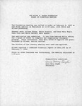 The Wilma B. Hogan Foundation Board of Directors Meeting Minutes, Altrusa International of Tampa, Florida, February 8, 2006-November 15, 2006