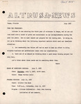 Newsletter The Tampa Altrusan, Altrusa Club of Tampa, Florida, July, 1955 by Altrusa Club of Tampa, Florida