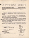 Newsletter The Tampa Altrusan, Altrusa Club of Tampa, Florida, May, 1956 by Altrusa Club of Tampa, Florida