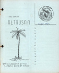 Newsletter The Tampa Altrusan, Altrusa Club of Tampa, Florida, July, 1957