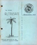 Newsletter The Tampa Altrusan, Altrusa Club of Tampa, Florida, November, 1957 by Altrusa Club of Tampa, Florida