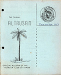 Newsletter The Tampa Altrusan, Altrusa Club of Tampa, Florida, December, 1957 by Altrusa Club of Tampa, Florida