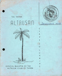 Newsletter The Tampa Altrusan, Altrusa Club of Tampa, Florida, December, 1958