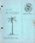 Newsletter The Tampa Altrusan, Altrusa Club of Tampa, Florida, March, 1959