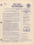 Newsletter The Tampa Altrusan, Altrusa Club of Tampa, Florida, September, 1961