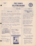 Newsletter The Tampa Altrusan, Altrusa Club of Tampa, Florida, October, 1961