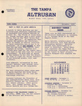 Newsletter The Tampa Altrusan, Altrusa Club of Tampa, Florida, November, 1961