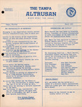 Newsletter The Tampa Altrusan, Altrusa Club of Tampa, Florida, March, 1962 by Altrusa Club of Tampa, Florida