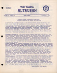 Newsletter The Tampa Altrusan, Altrusa Club of Tampa, Florida, November, 1963 by Altrusa Club of Tampa, Florida