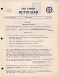 Newsletter The Tampa Altrusan, Altrusa Club of Tampa, Florida, June, 1965 by Altrusa Club of Tampa, Florida