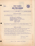 Newsletter The Tampa Altrusan, Altrusa Club of Tampa, Florida, April-May, 1966 by Altrusa Club of Tampa, Florida