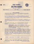 Newsletter The Tampa Altrusan, Altrusa Club of Tampa, Florida, September-October, 1966 by Altrusa Club of Tampa, Florida