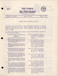 Newsletter The Tampa Altrusan, Altrusa Club of Tampa, Florida, March, 1968