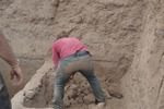 Excavating out Olla Hole Level 3 U24