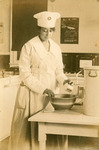 Blanche Armwood baking by Unknown