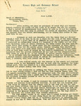 Letter, Walter A. Armwood to Hillsborough County Board of Education, June 3, 1918