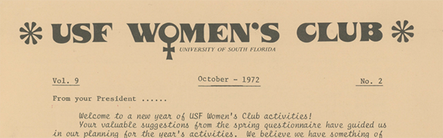 USF Women’s Club Collection