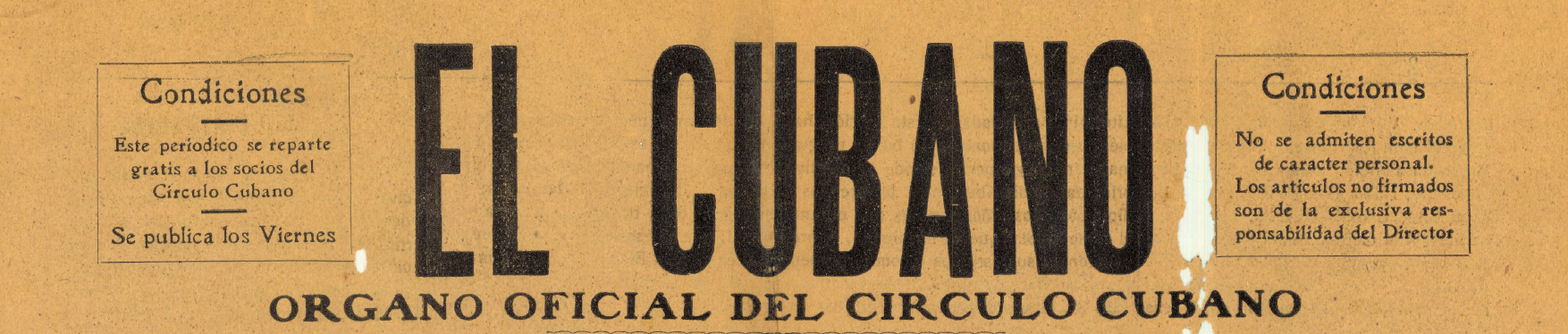 Cuban Club Archives