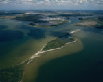 Aerial View of Bird Island in Alafia Banks, A by Richard T. Paul
