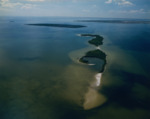 Aerial View of Bird Island in Alafia Banks, B by Richard T. Paul