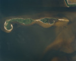Aerial View of Bird and Sunken Island, A by Skip Gandy