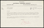 Memorandum, Jim Callaghan to Roland Clement, Bird Key in Terra Ceia Bay, November 13, 1969 by James M. Callaghan